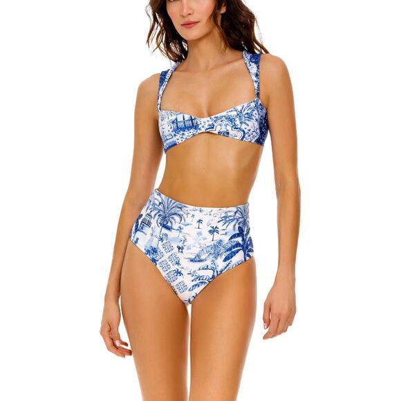 Agua Bendita Other - Agua Bendita Malory Tales Bikini Top and Alicia Bikini Bottom Size M